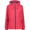 Image de Veste imperméable à capuche Ripstop femme CMP 39X6636-B880 Rouge S