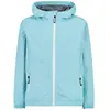 Image de Veste imperméable à capuche fille CMP 39X7985-L430 Bleu 6 ans