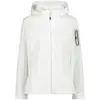 Image de Veste imperméable à capuche femme CMP 39A5016-05XN Blanc 3XL