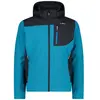 Image de Veste de randonnée à capuche zippé CMP 3A01787N-12LN Bleu 54
