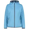 Image de Veste imperméable à capuche femme CMP 33A5166-L312 Bleu L