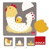 Image de Encastrement 7 piÃ¨ces en bois : Puzzle 3 niveaux poule