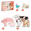 Image de Puzzle 14 piÃ¨ces XXL : Animaux