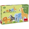 Image de Puzzle XXL 16 pièces : Les animaux de la jungle Diset-Goula-53426