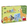 Image de Puzzle XXL 16 piÃ¨ces : Les animaux de la jungle
