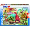 Image de Puzzle 100 pièces - Les Dinosaures Educa-13179