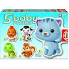 Image de Baby puzzle - 5 puzzles : Les animaux Educa-13473