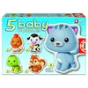 Image de Baby puzzle - 5 puzzles : Les animaux