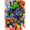 Image de Puzzle 500 pièces : Les héros de Marvel Educa-15560