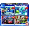 Image de Puzzle de 50 à 150 pièces : 4 puzzles : Pixar Educa-15615