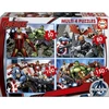 Image de Puzzle de 50 Ã  150 piÃ¨ces : 4 puzzles : Avengers