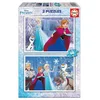Image de 2 Puzzles De 48 Pièces - La Reine Des Neiges