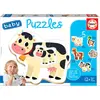 Image de Baby puzzle : 5 puzzles de 2 à 4 pièces : La ferme Educa-17574