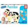Image de Baby puzzle : 5 puzzles de 2 Ã  4 piÃ¨ces : La ferme