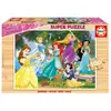 Image de Puzzle 100 piÃ¨ces en bois : Princesses Disney