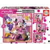 Image de Puzzles progressifs 12 à 25 pièces : Minnie et ses amis Educa-17630