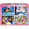 Image de Puzzle de 50 à 150 pièces : 4 puzzles : Princesses Disney Educa-17637