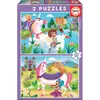Image de Puzzle 2 x 20 pièces : Licornes Et Fées Educa-18064