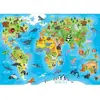 Image de Puzzle 150 pièces : Mappemonde animaux Educa-18115