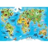 Image de Puzzle 150 piÃ¨ces : Mappemonde animaux