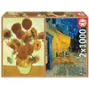 Image de PUZZLE 2x1000 PIECES :  VAN GOGH Educa-18491