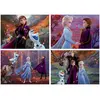 Image de Puzzles de 50 Ã  150 piÃ¨ces : 4 puzzles : La Reine des neiges 2 (Frozen 2)