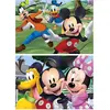 Image de Puzzles en bois 2 x 50 pièces : Mickey et ses amis Educa-18880