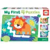 Image de Mes Premiers Puzzles Progressifs de 5 Ã  8 piÃ¨ces : Animaux De La Jungle
