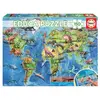 Image de Puzzle 150 piÃ¨ces : Mappemonde des Dinosaures