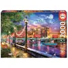 Image de Puzzle 2000 pièces : Londres au coucher du soleil Educa-19046