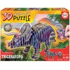 Image de Puzzle Creature 3D 67 pièces : Triceratops Educa-19183