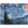 Image de Puzzle 1000 pièces : La Nuit étoilée, Vincent Van Gogh Educa-19263