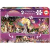 Image de Puzzle 2 x 100 pièces : Fantasia Educa-19291