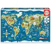 Image de Puzzle 200 piÃ¨ces : Carte du monde, Sean Sims