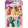 Image de Puzzle 2 x 100 pièces : Princesses Disney Educa-19298