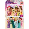 Image de Puzzle 2 x 100 piÃ¨ces : Princesses Disney