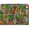 Image de Puzzle 500 pièces : Jungle Des Tigres Educa-19902