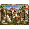 Image de Puzzle 500 pièces : Les Malins De La Ferme Educa-19905