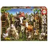 Image de Puzzle 500 piÃ¨ces : Les Malins De La Ferme