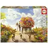 Image de Puzzle 1000 piÃ¨ces : Chariot De Fleurs
