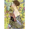 Image de Puzzle 1000 PiÃ¨ces: La Dame Ã  l'Ã©ventail