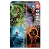 Image de Puzzle 1500 piÃ¨ces : Elemental Magic Star Chart, Anne Stokes