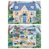 Image de Puzzle 2 x 100 piÃ¨ces : Interieur de Maison
