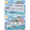 Image de Puzzle 2 x 100 pièces : Interieur de Bateau Educa-19958