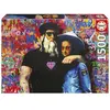Image de Puzzle 1500 piÃ¨ces : TV BOY LEO Y LISA
