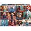 Image de Puzzle 200 pièces : ANIMAUX FASHION Educa-20219