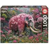 Image de Puzzle 1000 pièces : ÉLÉPHANT FLEURI Educa-20229