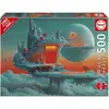 Image de Puzzle 500 pièces XL : PLANÈTE DE FEU ET DE GLACE Educa-20236