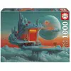 Image de Puzzle 1000 pièces : PLANÈTE DE FEU ET DE GLACE Educa-20237