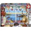 Image de Puzzle 1000 piÃ¨ces : LA VIE AU PORT